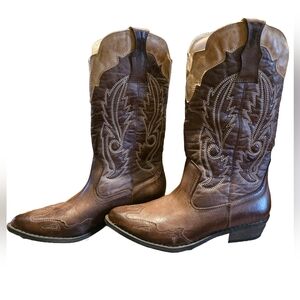 Coconuts by Matisse Women's Size 7.5M Cimmaron Brown Western Cowboy 
